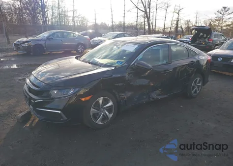 2020 Honda Civic Lx z USA, uszkodzony, nr VIN 2HGFC2F60LH564998